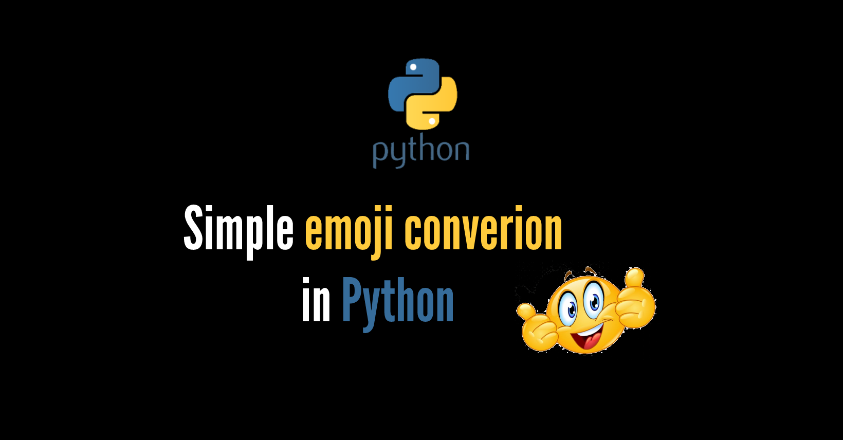 Emoji conversion